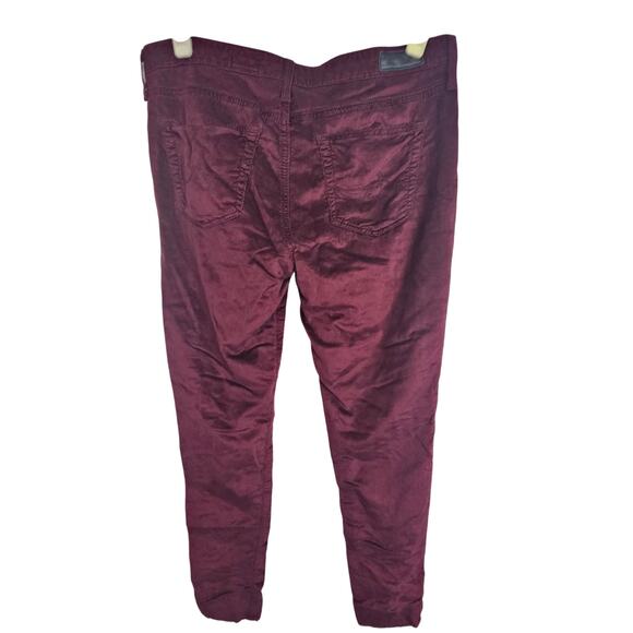 Adriano Goldschmeid AG Red Purple The Legging Super Skinny Women 29R - Picture 8 of 9